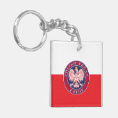 Poolse Texaanse Pride Sleutelhanger (Voorkant Links)