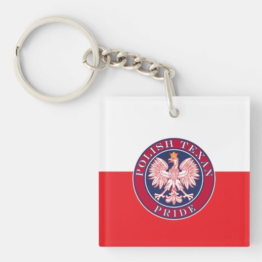 Poolse Texaanse Pride Sleutelhanger (Voorkant)