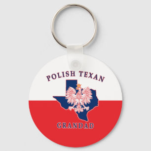 Poolse Texan Grandad Sleutelhanger