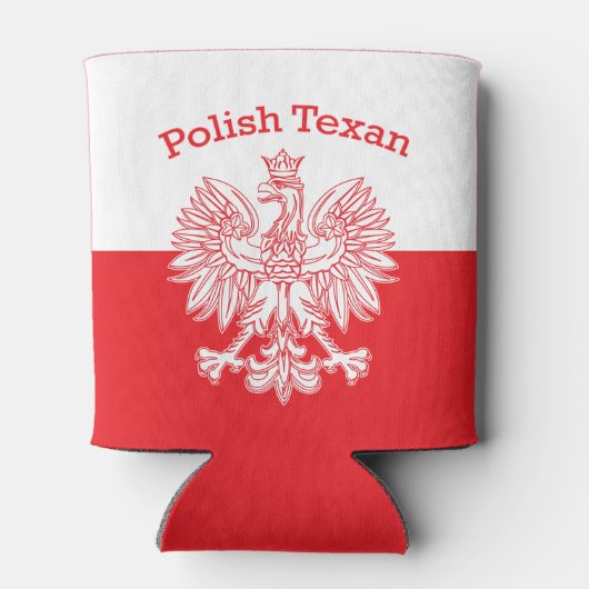 Poolse Texan White Eagle Blikjeskoeler (Achterkant)