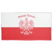 Poolse Texan White Eagle Kussensloop (Voorkant)