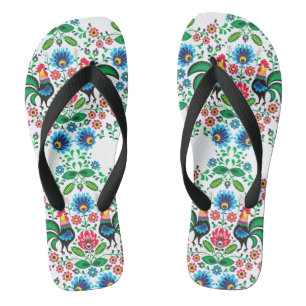 Poolse traditionele ornament High-Top-schoenen Teenslippers