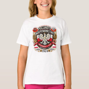Poolse trots: Onafhankelijkheidsdag 2024 KINDER T-shirt