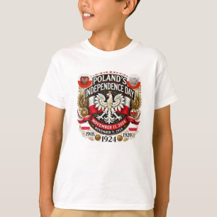 Poolse trots: Onafhankelijkheidsdag 2024 T-shirt