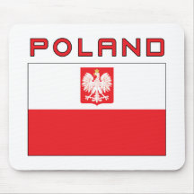 Poolse valkvlag met Polen