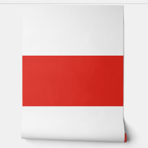 Poolse vlag behang