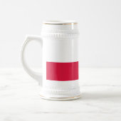 Poolse vlag bierpul (Links)