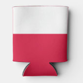 Poolse vlag blikjeskoeler (Voorkant)