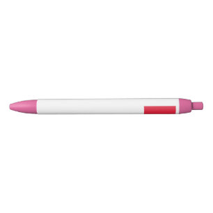 Poolse vlag Emblem Zwarte Inkt Pen