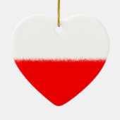 Poolse vlag keramisch ornament (Achterkant)