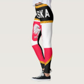 Poolse vlag leggings (Links)