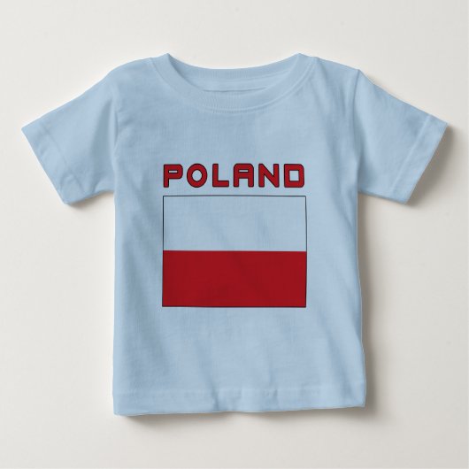 Poolse vlag met Polen (Voorkant)