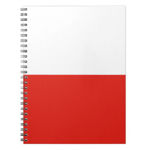 Poolse vlag notitieboek
