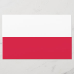 Poolse Vlag (Polen) Kantoorartikelen Briefpapier