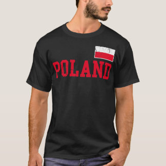 Poolse vlag Poolse Polska familie T-shirt