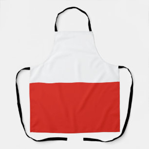 Poolse vlag schort