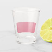 Poolse vlag shot glas (Achterkant)