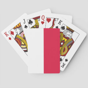 Poolse vlag-speelkaarten (Polen) Pokerkaarten