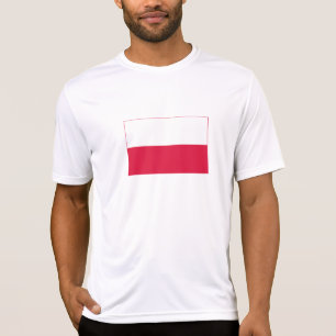 Poolse vlag t-shirt
