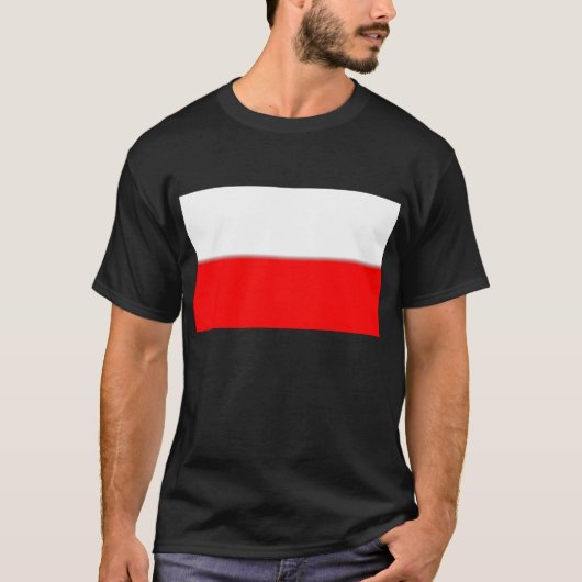 Poolse vlag t-shirt (Voorkant)