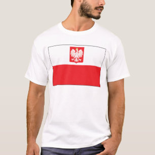 Poolse vlag t-shirt