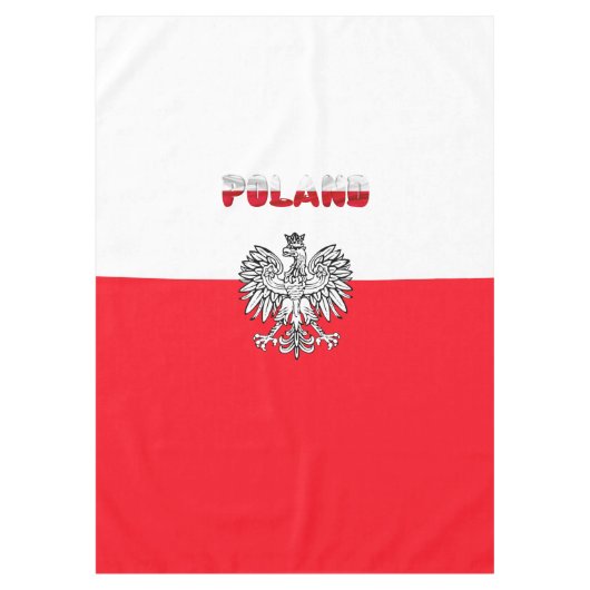 Poolse vlag tafelkleed (Voorkant)