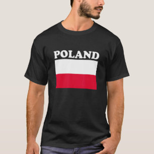 Poolse vlag trots erfgoed Polska wortels Poolse wi T-shirt