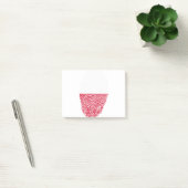Poolse vlag Vingerprint land Pride Identity Post-it® Notes (Kantoor)
