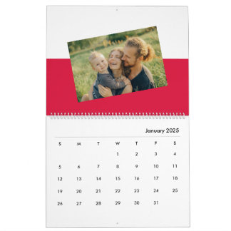 Poolse vlag Voeg foto toe Polen 2026 Fotokalendarz Kalender