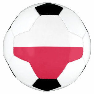 Poolse vlag voetbal