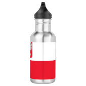 Poolse vlag waterfles  (Rechts)
