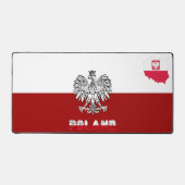 Poolse wapenschild bureaumat (Voorkant)