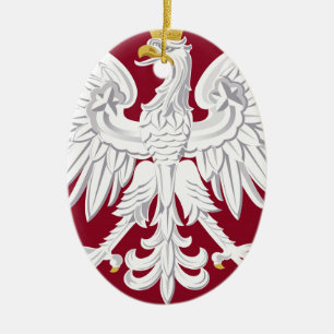 Poolse wapenstilstand keramisch ornament