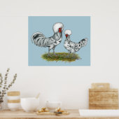 Poolse weekkippen poster (Keuken)