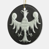  Poolse witte adelaar Keramisch Ornament (Links)