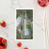 Poolse wodka gastenhanddoek servetten bizon gras (Insitu)