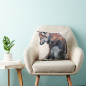 Poolse Wolf Pup 2001 Kussen (Stoel)