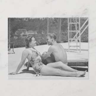 Poolside Fandom Briefkaart