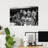 Poolside Girls, begin jaren '00 Poster (Thuiskantoor)