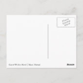 Poolside op Dawn Briefkaart (Achterkant)