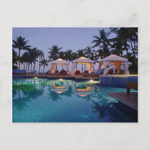Poolside op Dawn Briefkaart