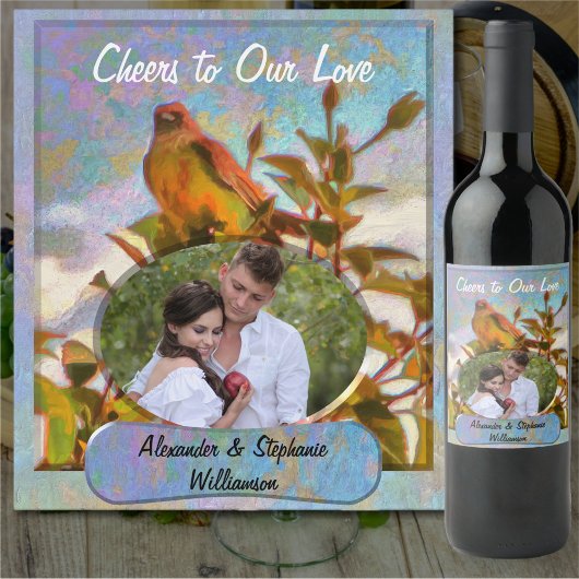 Poolside Singer Cheer to Love 2338 Wijn Etiket