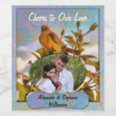 Poolside Singer Cheer to Love 2338 Wijn Etiket (Enkel label)