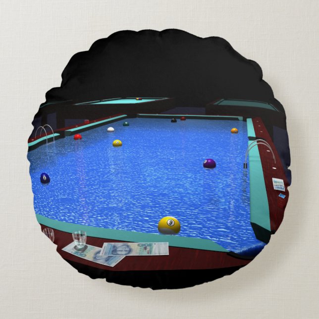 poolSierkussen Rond Kussen (Voorkant)