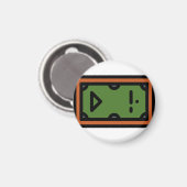 pooltafel magneet (Voorkant / Achterkant)