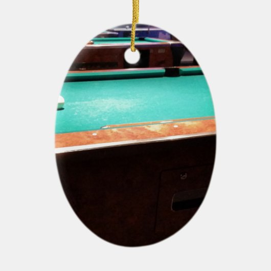 pooltijd keramisch ornament (Voorkant)