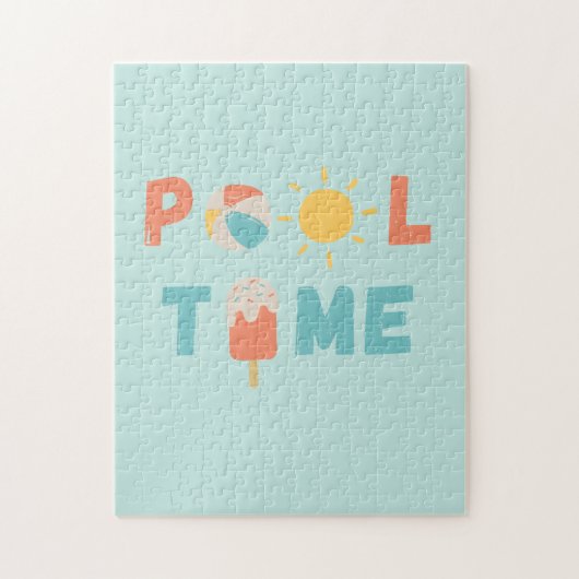 pooltijd. Puzzel (Verticaal)