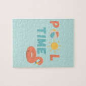 pooltijd. Puzzel (Horizontaal)