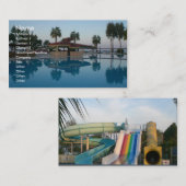 poolUitzicht Visitekaartje (Voorkant / Achterkant)