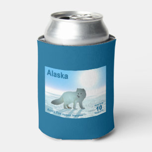Poolvos - Alaska Postzegel Blikjeskoeler